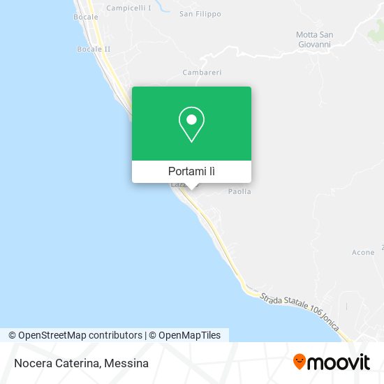 Mappa Nocera Caterina