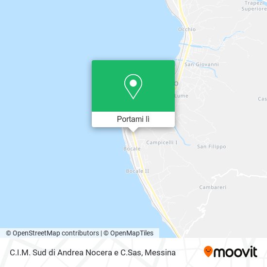Mappa C.I.M. Sud di Andrea Nocera e C.Sas