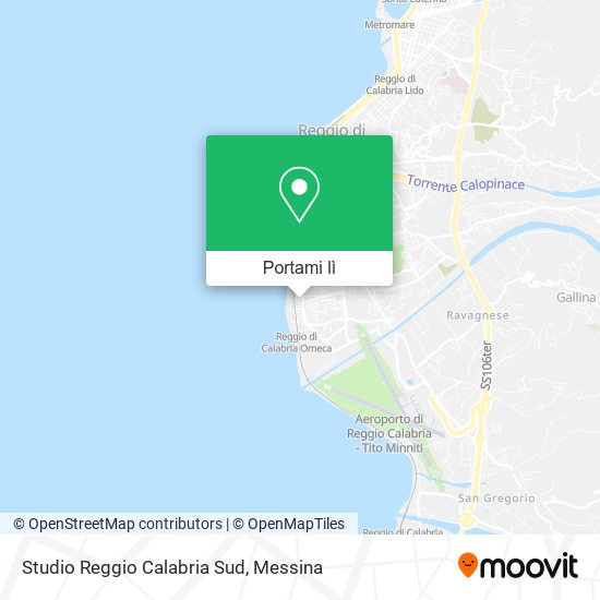Mappa Studio Reggio Calabria Sud