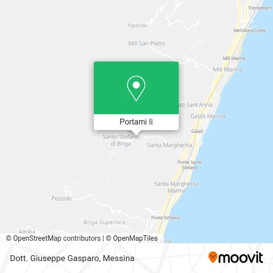 Mappa Dott. Giuseppe Gasparo