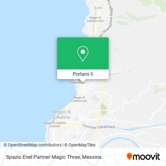 Mappa Spazio Enel Partner Magic Three
