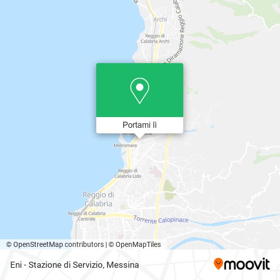 Mappa Eni - Stazione di Servizio