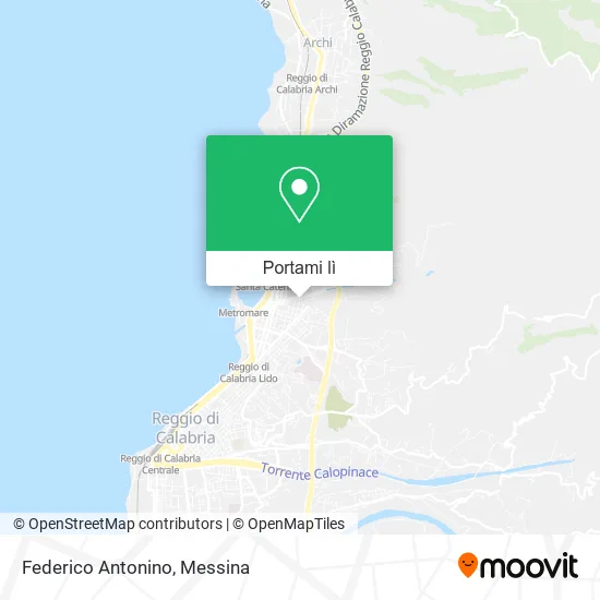 Mappa Federico Antonino