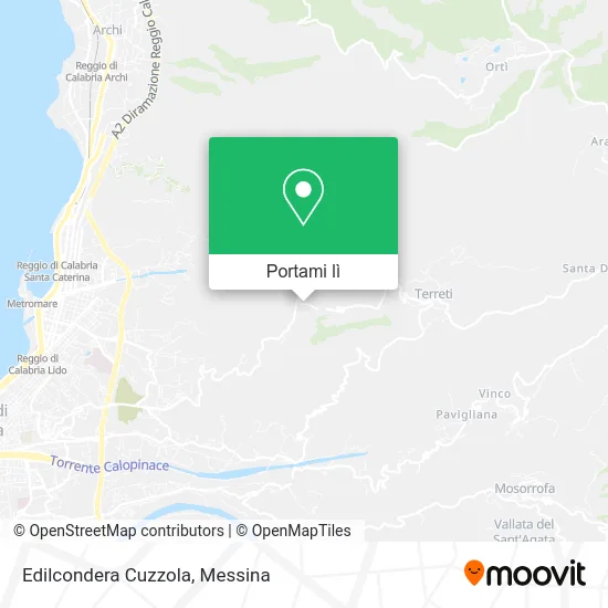 Mappa Edilcondera Cuzzola