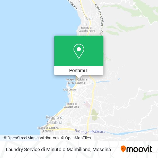 Mappa Laundry Service di Minutolo Maimiliano