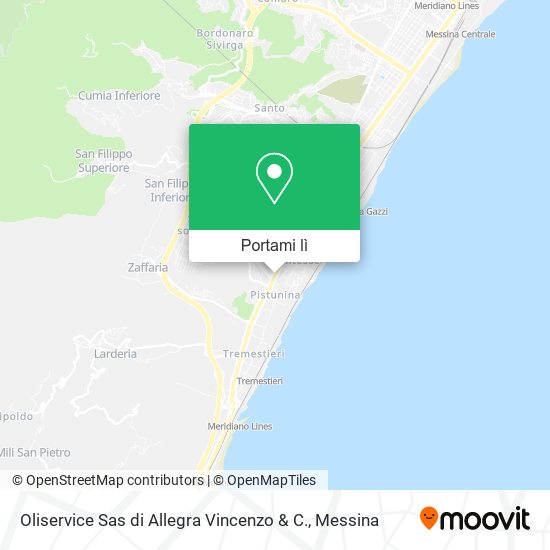 Mappa Oliservice Sas di Allegra Vincenzo & C.
