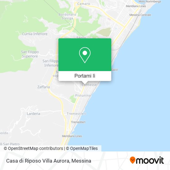 Mappa Casa di Riposo Villa Aurora