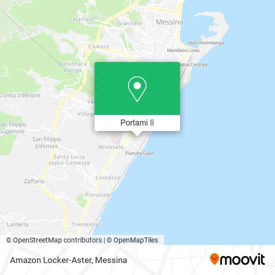 Mappa Amazon Locker-Aster