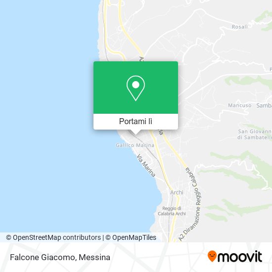 Mappa Falcone Giacomo
