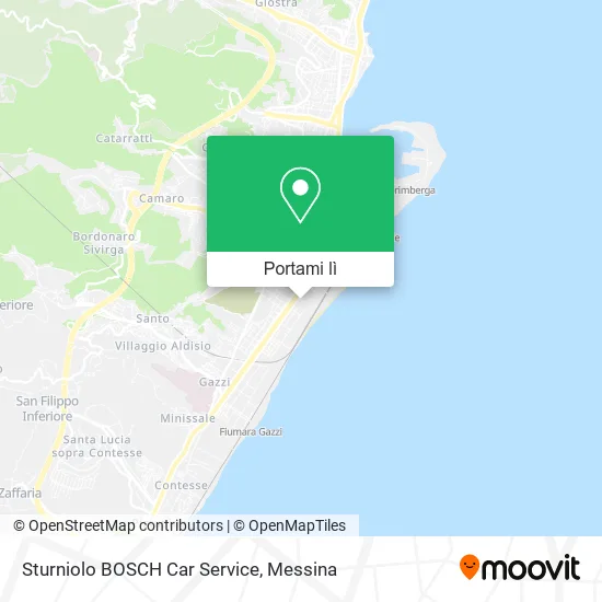 Mappa Sturniolo BOSCH Car Service