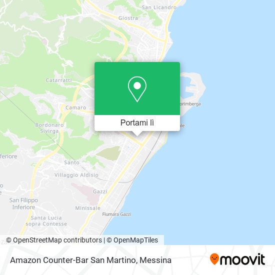 Mappa Amazon Counter-Bar San Martino