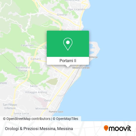 Mappa Orologi & Preziosi Messina