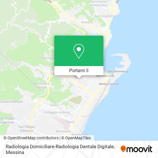 Mappa Radiologia Domiciliare-Radiologia Dentale Digitale