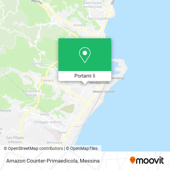 Mappa Amazon Counter-Primaedicola