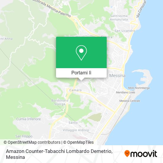 Mappa Amazon Counter-Tabacchi Lombardo Demetrio