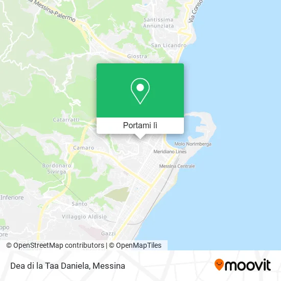 Mappa Dea di la Taa Daniela