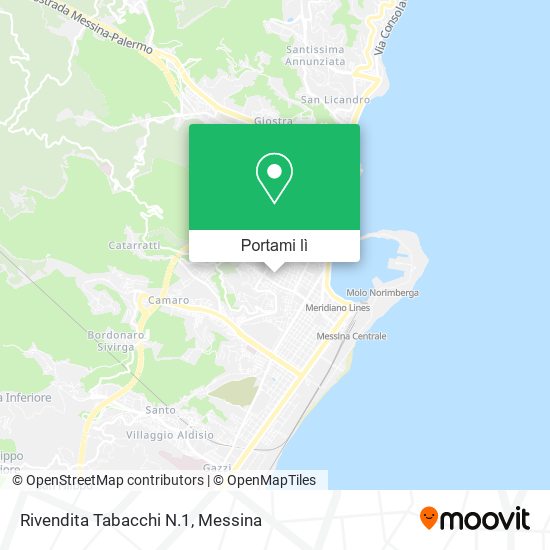 Mappa Rivendita Tabacchi N.1