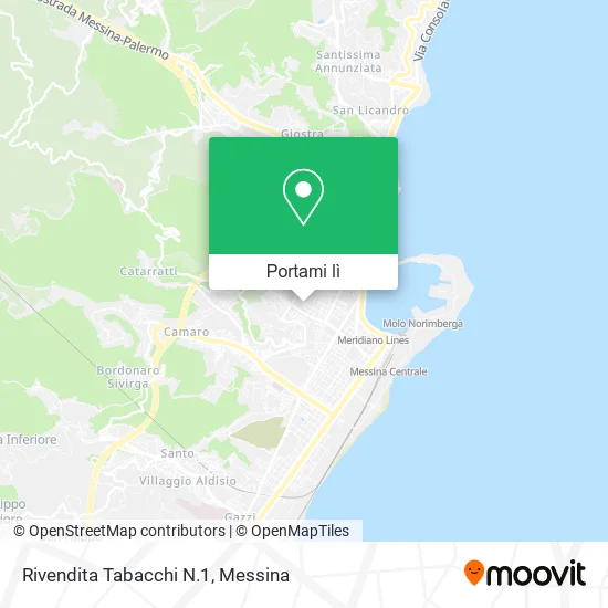 Mappa Rivendita Tabacchi N.1