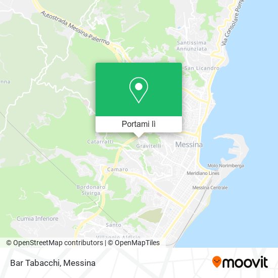 Mappa Bar Tabacchi