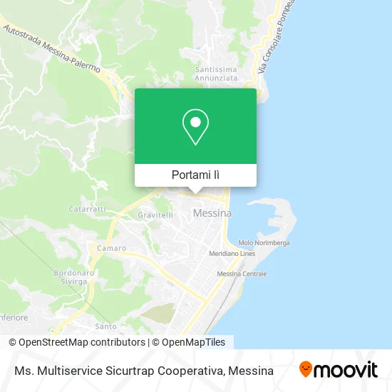 Mappa Ms. Multiservice Sicurtrap Cooperativa