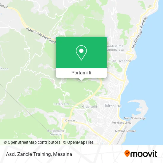 Mappa Asd. Zancle Training