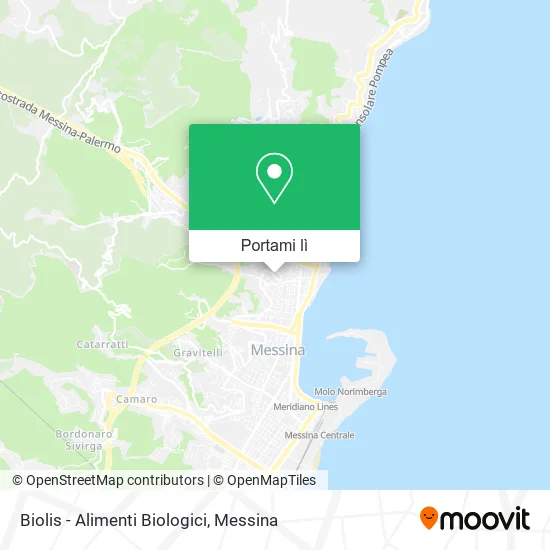 Mappa Biolis - Alimenti Biologici