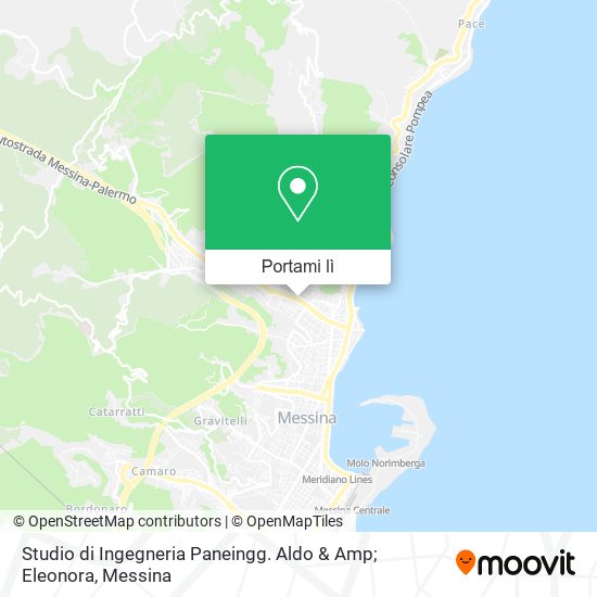 Mappa Studio di Ingegneria Paneingg. Aldo & Amp; Eleonora