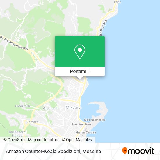 Mappa Amazon Counter-Koala Spedizioni