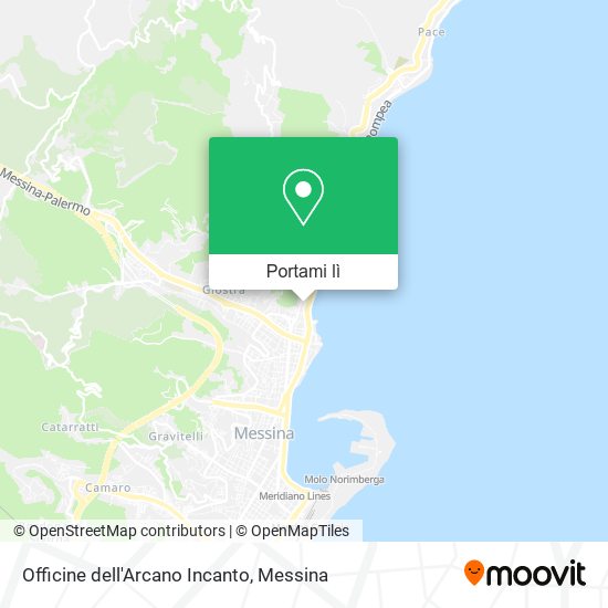 Mappa Officine dell'Arcano Incanto