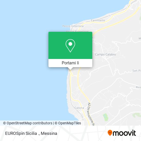 Mappa EUROSpin Sicilia .