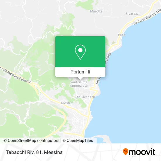 Mappa Tabacchi Riv. 81