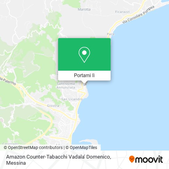Mappa Amazon Counter-Tabacchi Vadala' Domenico