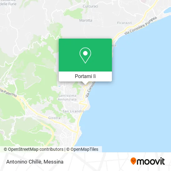Mappa Antonino Chillè