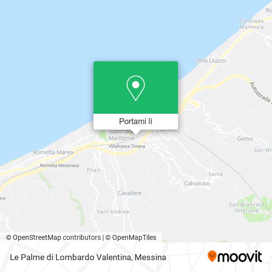 Mappa Le Palme di Lombardo Valentina