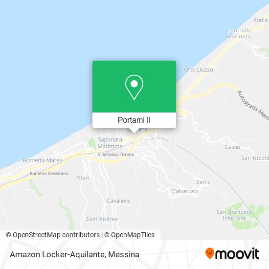 Mappa Amazon Locker-Aquilante