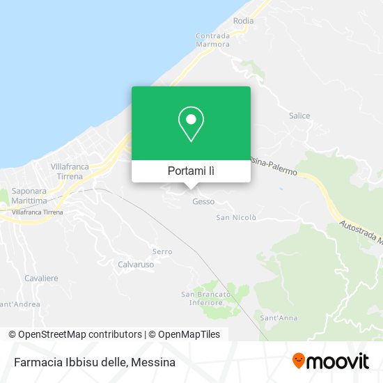 Mappa Farmacia Ibbisu delle