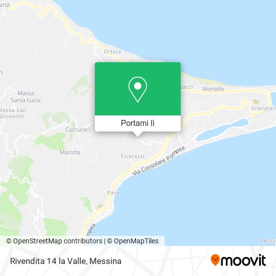Mappa Rivendita 14 la Valle