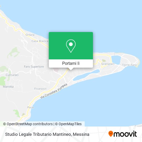 Mappa Studio Legale Tributario Mantineo