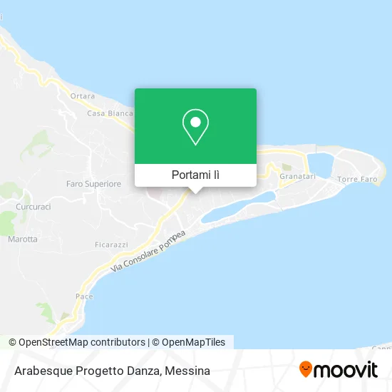 Mappa Arabesque Progetto Danza