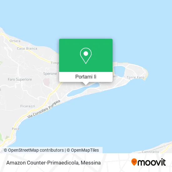 Mappa Amazon Counter-Primaedicola