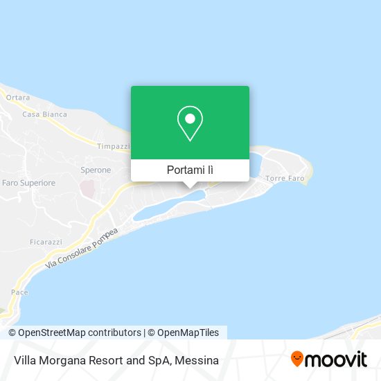 Mappa Villa Morgana Resort and SpA