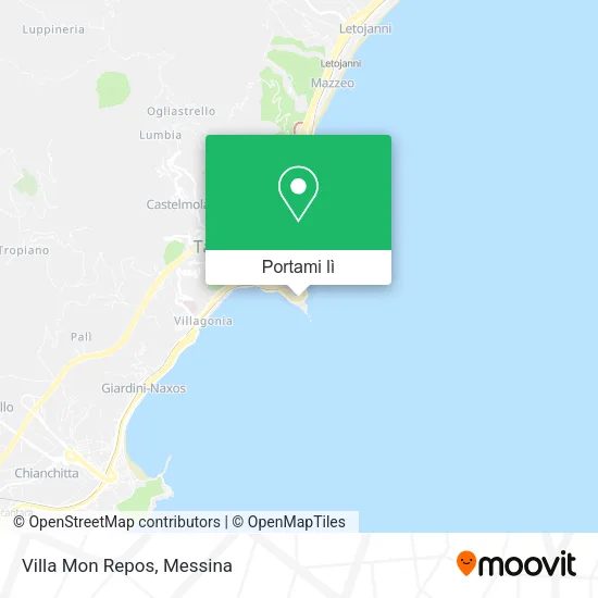 Mappa Villa Mon Repos