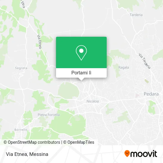 Mappa Via Etnea