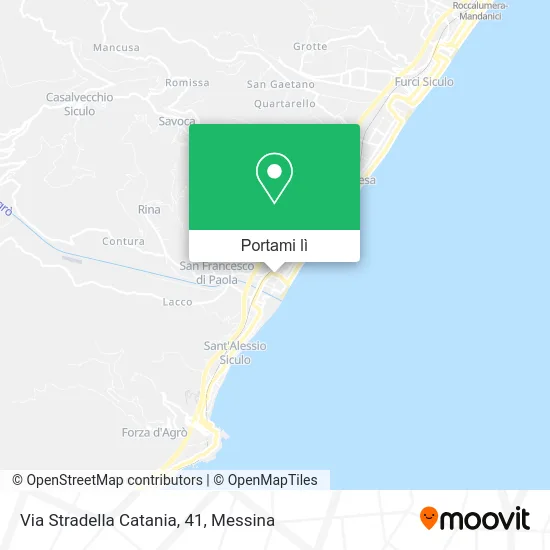 Mappa Via Stradella Catania, 41