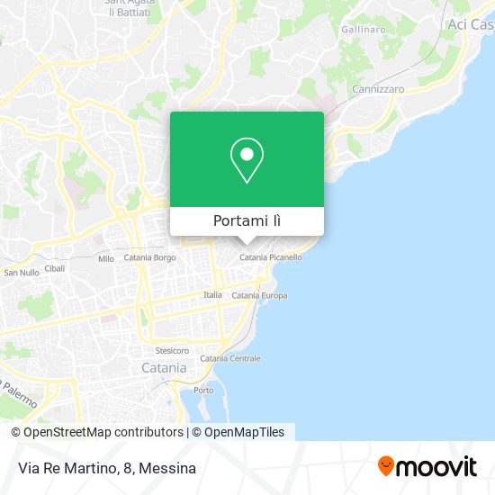 Mappa Via Re Martino, 8
