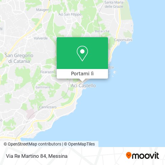 Mappa Via Re Martino 84