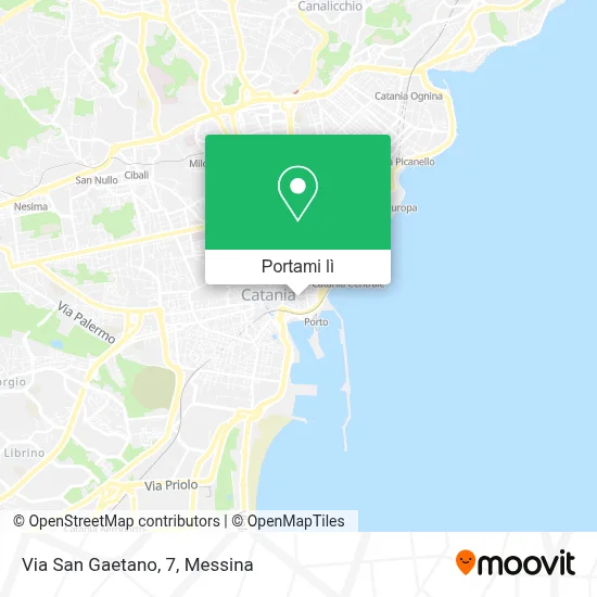 Mappa Via San Gaetano, 7