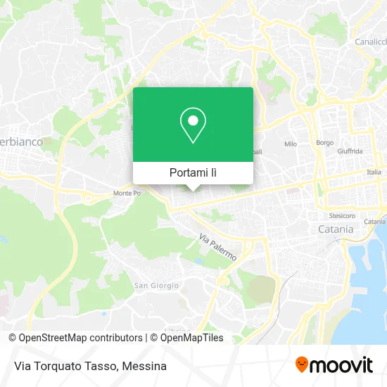 Mappa Via Torquato Tasso