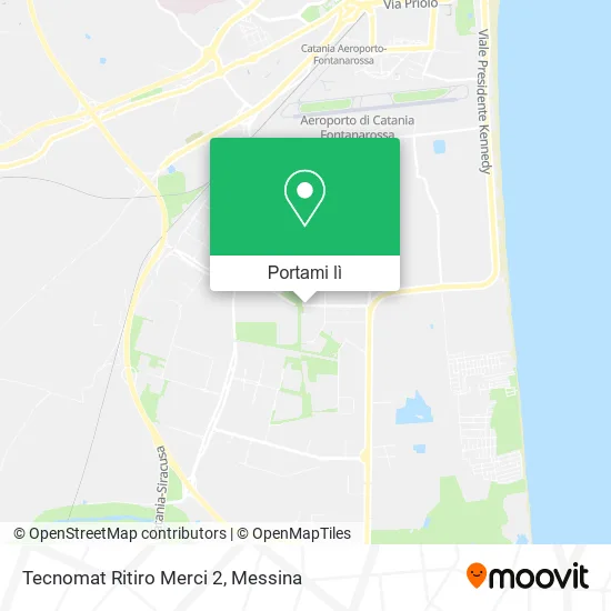 Mappa Tecnomat Ritiro Merci 2