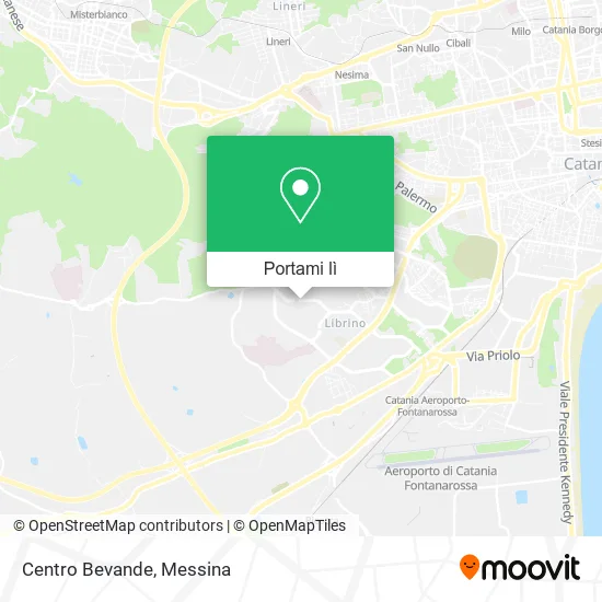 Mappa Centro Bevande